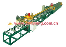 Roll Forming Machine for heat-preserving panel (box shape), Separate edge-folding